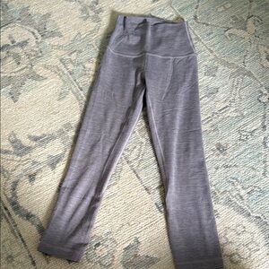 Lululemon Athletica align Gray Leggings size 2